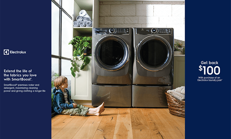 Rebates Image - Electrolux There’s Clean, and Then There’s Electrolux Clean